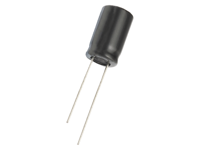 470/35V, 105C, Ø10x16mm, ±20%, Kondensators elektrolītisks, 2000h, Changzhou Huawei Electronic, ar lokaniem izvadiem