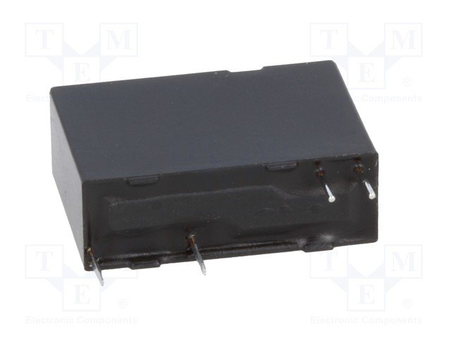 Relejs DC12V, SPST-NO, 5A/250VAC, 5A/30VDC, 720R(16.6mA), viens kontakts uz saslēgšanu, 20.3x7.0x15mm, FUJITSU