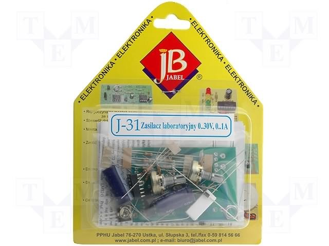 KIT: regulējamais barošanas bloks 0-30V, 0-1A, Pēc iepriekšēja pasūtījuma