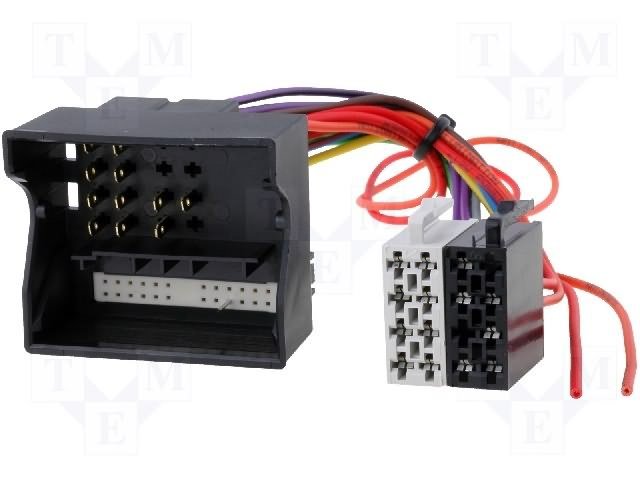 ZRS-AS-28B štekers Opel Astra H 2004->2010, Opel Corsa C 2004->, Opel Vectra C 2004->, auto savienotājvads  apgriezts