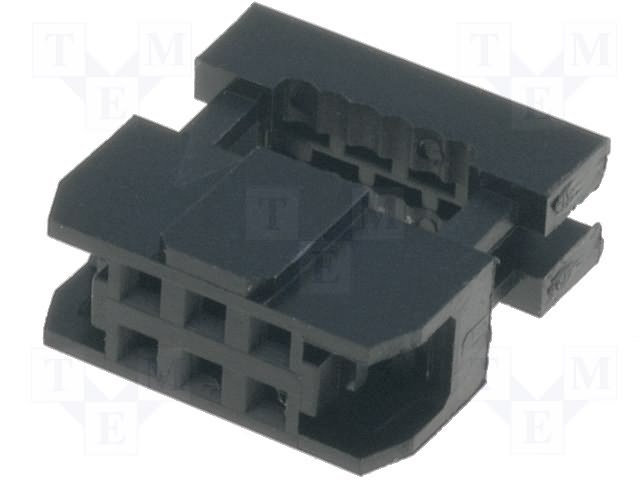 6pin(2x3), IDC, "mama/šleife", solis=2.0x2.0mm, taisns