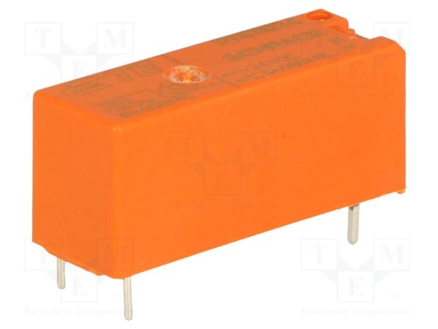 Relejs DC24V, SPDT, 8A/250VAC, 8A/30VDC, 2.35kΩ(10.2mA), viens kontakts uz pārslēgšanu, 28.5x10.1x12.3mm, TE Connectivity