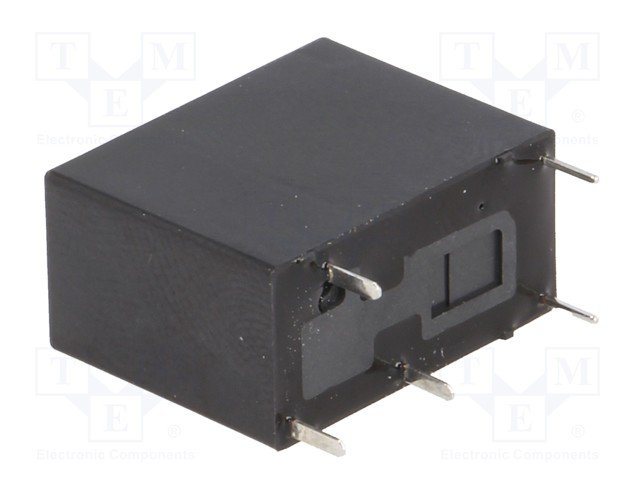 Relejs DC12V, SPDT, 10A/250VAC, 5A/30VDC, 360R(33.3mA), viens kontakts uz pārslēgšanu, 19.5x15.8x15mm, OMRON