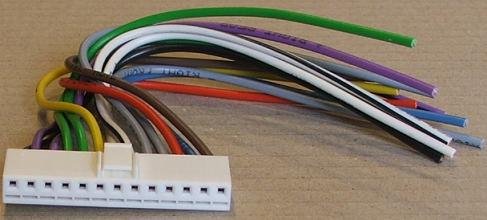 ZRS-3 štekers PIONEER KEH-2900RDS auto savienotājvads => ZRS-8