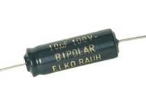 10/100V -40...85°C, Ø10x30mm, ±20%, kondensators elektrolitiskais nepolārais II, SR PASSIVES