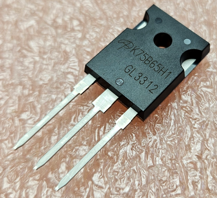 75B65H1 Tranzistors IGBT+d, 650V, ±30V, 75A, 556W, TO-247