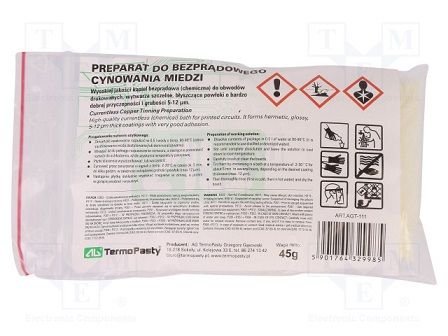 Preparāts bez stravu vara alvošanai, SnCl2, 45gr.