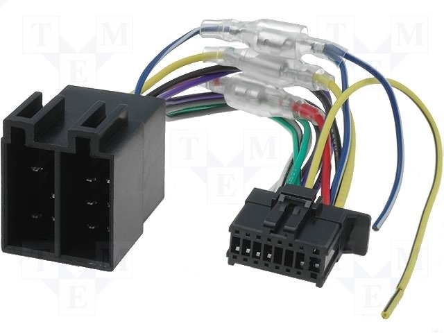 ZRS-196 Connector Pioneer DEH-2200UB,DEH-3200UB,DEH-4200SD ISO