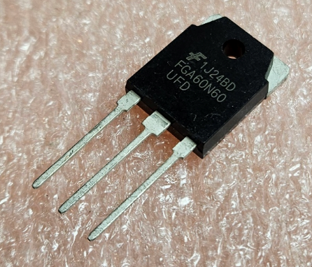 60N60UFD Tranzistors, IGBT+d, 600V, ±20V, 60A, 298W, TO-3P