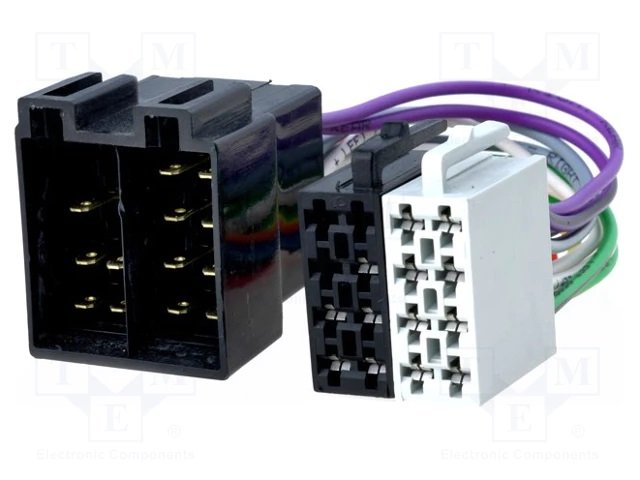 ZRS-AS-25B auto savienotājvads VOLKSWAGEN -> ISO