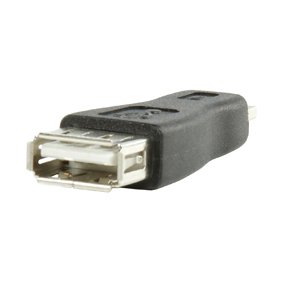 MicroUSB-B štekers uz USB-A ligzda, savienotājs