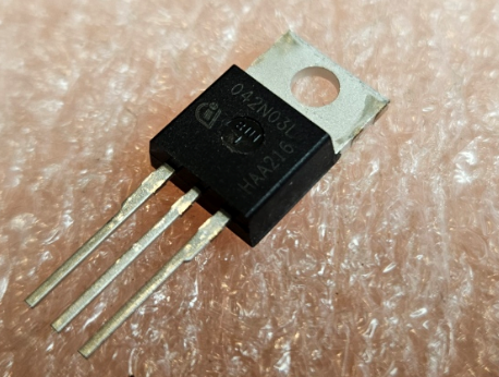 IPP042N03LG(042N03L) Tranzistors N-FET, 30V, ±20V, 70A, 79W, 0R0042, TO-220