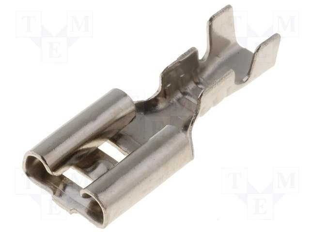 4.8x0.5mm spaile, atvērta, neizolēta, 0.5...1mm2