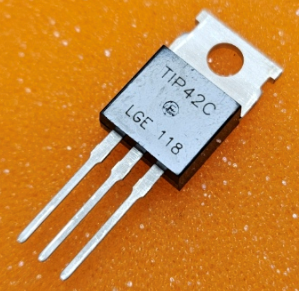 TIP42C Tranzistors PNP, -100V, -6A, hfe=30...75, 65W, 3MHz => BD244C, TO-220
