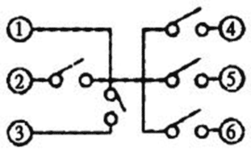 Džojstiks SMD, 7.4x7.5mm, 0.05A/12V