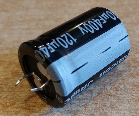 120/400V, 85C, Ø22x30mm, ±20%, Kondensators elektrolītisks, 2000, SNAP-IN, Jamicon