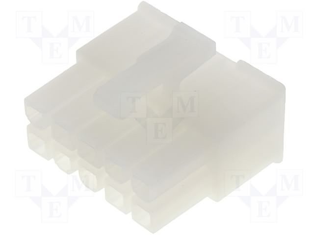 10pin(2x5), korpuss kontaktam "mama", 4.2x4.2mm, Mini-Fit® serija, taisns