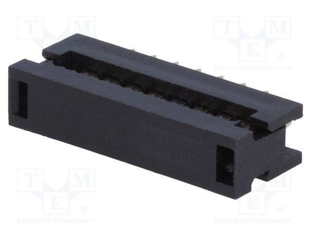 16pin(2x8), IDC, šleife/THT, solis=2.54x2.54mm