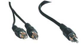 RCA štekers/2xRCA štekers vads, 5m