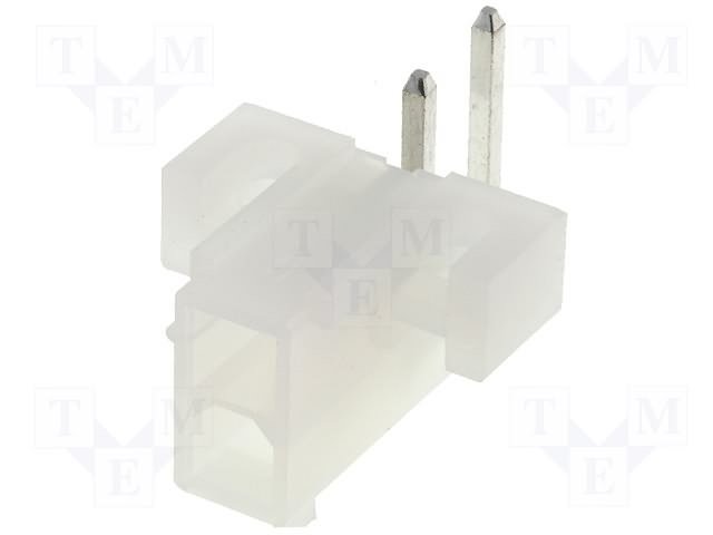 2pin(1x2), "papa", 4.2x4.2mm, THT, "Mini-Fit® serija, 9A/600V, leņķisks 90°