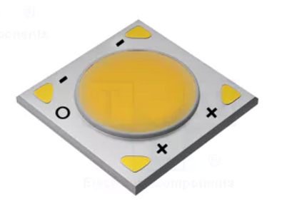 Ultra spožas gaismas diode, 5W, COB, 921lm, 4000(typ)K, 120grad, 16.8V/350mA, 12.5x12.5x1.65mm, neitrals balts