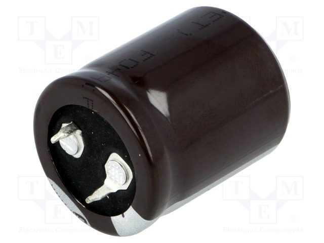 150/450V, 105C, Ø25.4x30mm, ±20%, Kondensators elektrolītisks, 2000h, SNAP-IN, SAMWHA