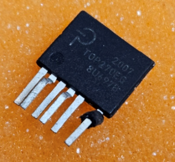 TOP270EG Mikroshēma, AC/DC Converters Int Off-Line Switch 140W/190W, eSIP-7C