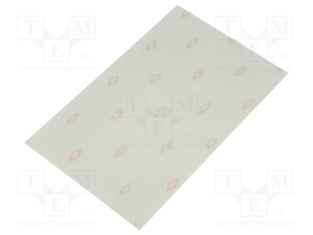 Tekstolīts, bez vara folijas, 100x160, FR4, biezums 1mm