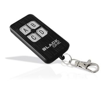 RC. BLACK ONE, 4 kanali, Rolling Code kopēšanai, CR2032 - 3V