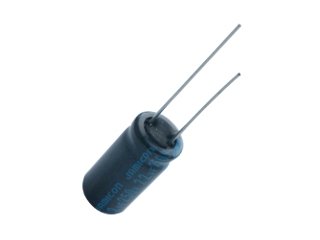 1000/35V, 105C, Ø10x22mm, ±20%, Kondensators elektrolītisks, 2000h, JAMICON, ar lokaniem izvadiem