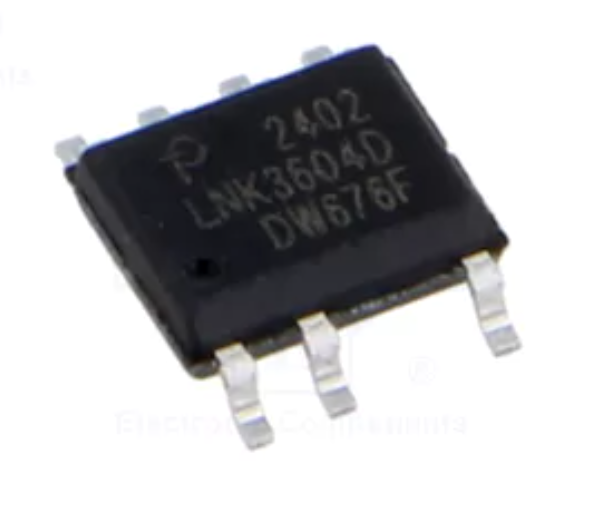 LNK3604D SMD Mikroshēma, AC/DC Converters 6W(85-265VAC), 9W(230VAC), SO-8C
