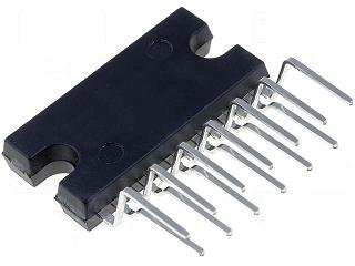 TDA7057AQ Mikroshēma 2 x 8 W stereo BTL audio output amplifier with DC volume control, DBS13P