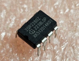 ICE2QR2280Z Mikroshēma Off-Line SMPS Quasi-Resonant PWM Controller with integrated 800V CoolMOS® and startup, DIP7