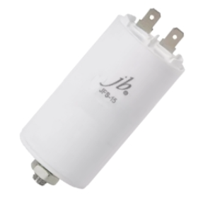 70.0/450VAC elektromotoru kondensators, ±5%, Ø50x116mm, M8, 3000h, Jb Capacitors