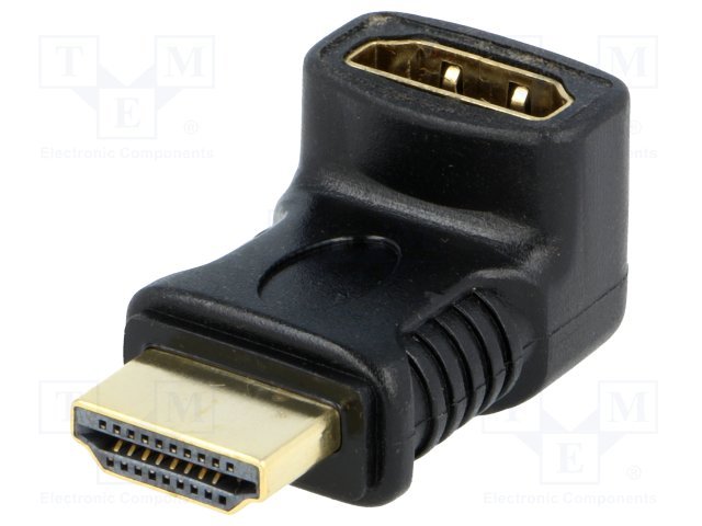 HDMI štekers uz HDMI ligzda, 270°, pārēja