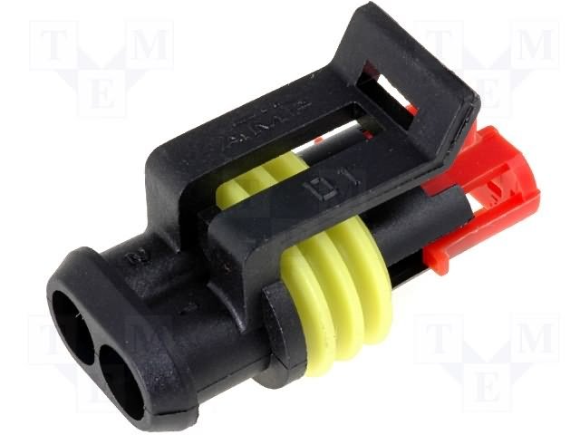 AMP serija Superseal 1.5 "mama" 2PIN, IP67, 14A/24VDC