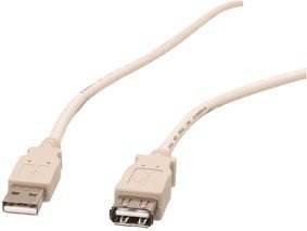 USB-A štekers/USB-A ligzda, 1.8m