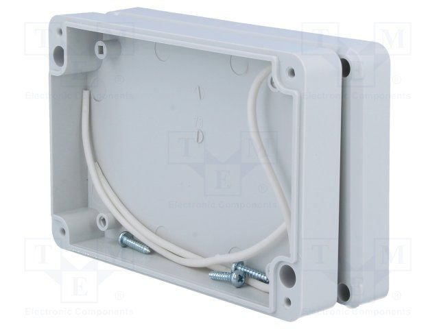 Plastmasas korpuss, 79x120x31mm, ABS, pēlekā krasa