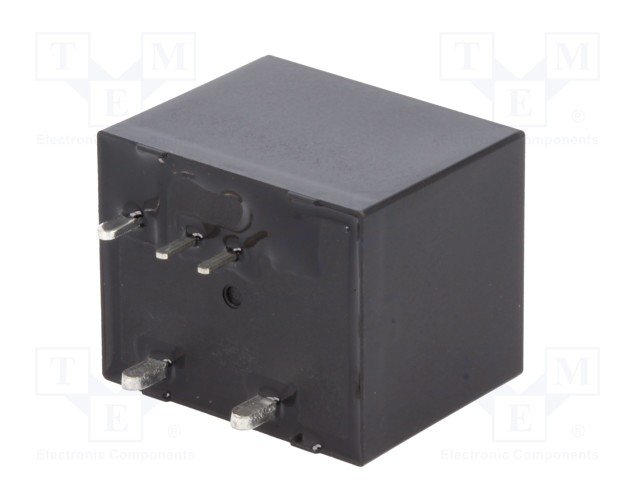 Relejs DC12V, SPST-NO, 45A/12VDC, 90Ω(133mA), viens kontakts uz saslēgšanu, 22x26.5x22.3mm, HONGFA RELAY