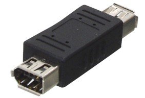 FIREWIRE savienotājs, 6pin ligzda uz 6pin ligzda
