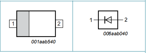 BAS16J(AR) SMD Diode, 85V, 0.25A, 6ns, SOD332