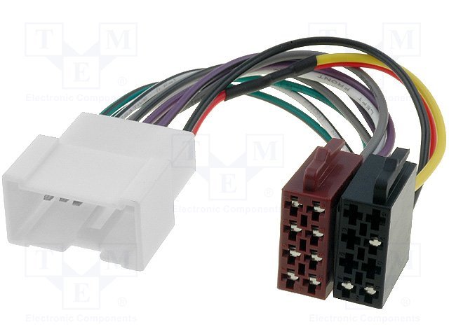 ZRS-AS-66.2B štekers Dacia Duster 2011->, Logan 2011->, Sandero 2011->, Renault Koleos 2012->, Renault Megane 2012->, auto savienotājvads