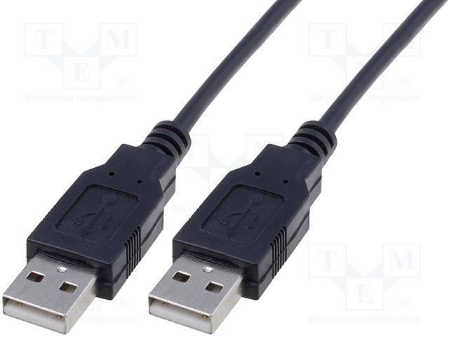 USB-A štekers/USB-A štekers, vads, 3m