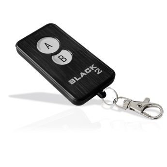 RC. BLACK 2, 2 kanali, Fixed Code kopēšanai, 2xCR2016 - 6V