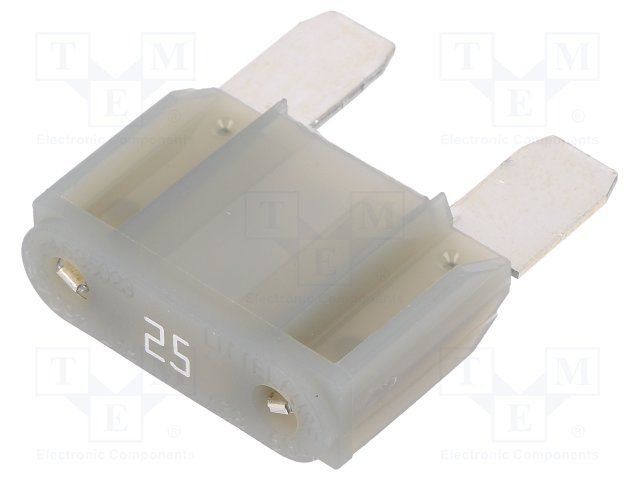 Drošinātājs auto MAXI, 25A, 32V, 29 x 35 x 9mm