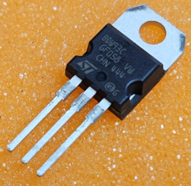 BDW93C Tranzistors NPN-darl+diod, 100V, 12A, 80W, 20MHz, TO-220