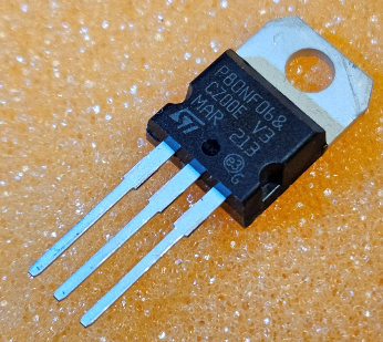 80NF06 Trnzistors N-FET, 60V, ±20V, 80A, 300W, 0R0065 => STP80NF10, TO-220