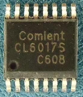 CL6017S SMD Mikroshēma, SSOP16