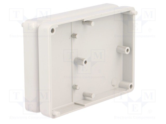 Plastmasas korpuss, 60x85x22mm, ABS, pelēkā krasa