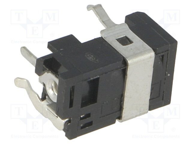 1.7*4.0mm, ligzda, THT, on/off, 2A/6.3VDC, 7.5x6.0x13mm, LUMBERG